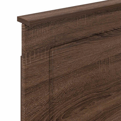 vidaXL Headboard Brown Oak 100 cm Engineered Wood