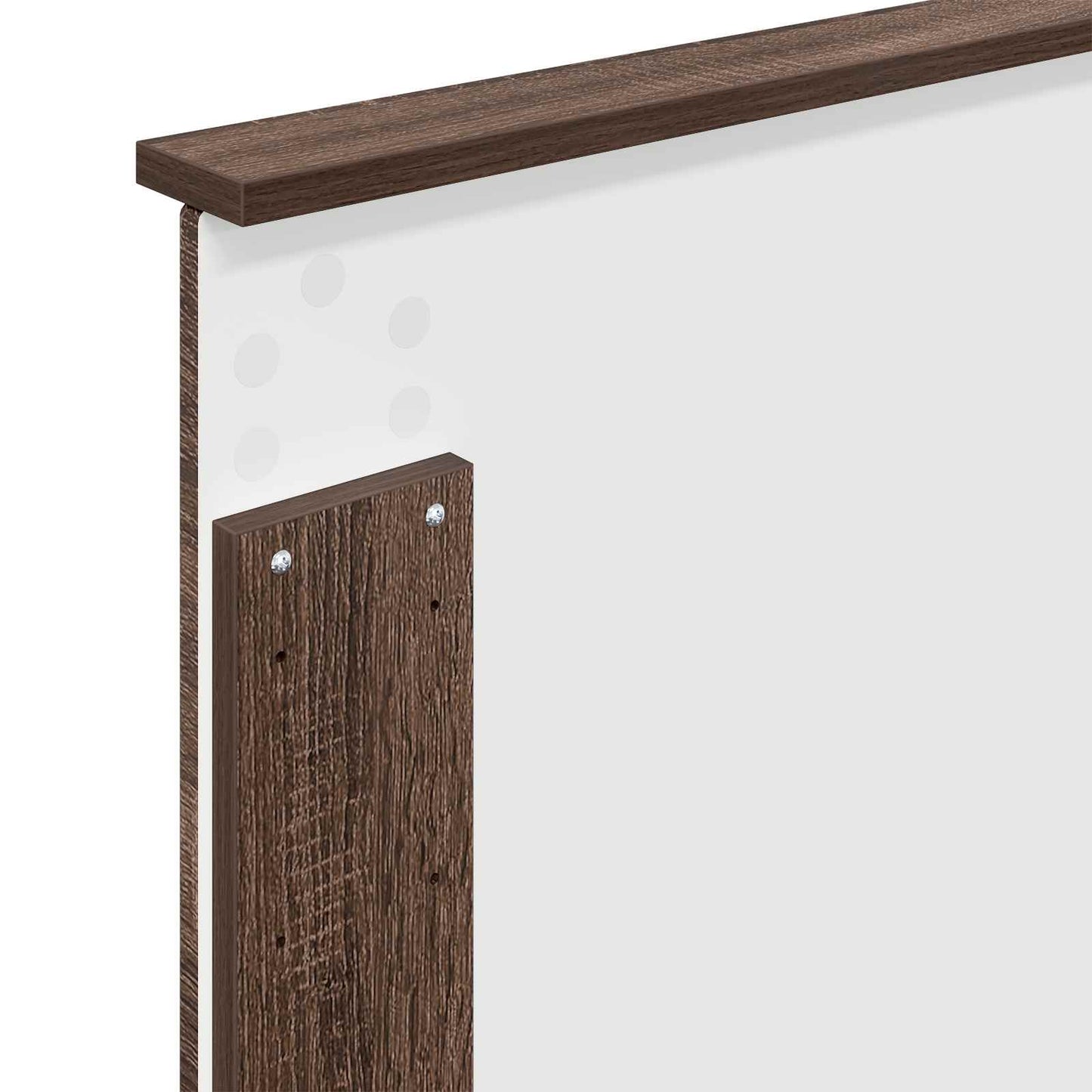 vidaXL Headboard Brown Oak 100 cm Engineered Wood