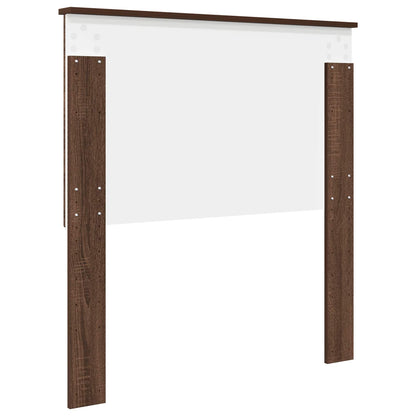 vidaXL Headboard Brown Oak 100 cm Engineered Wood