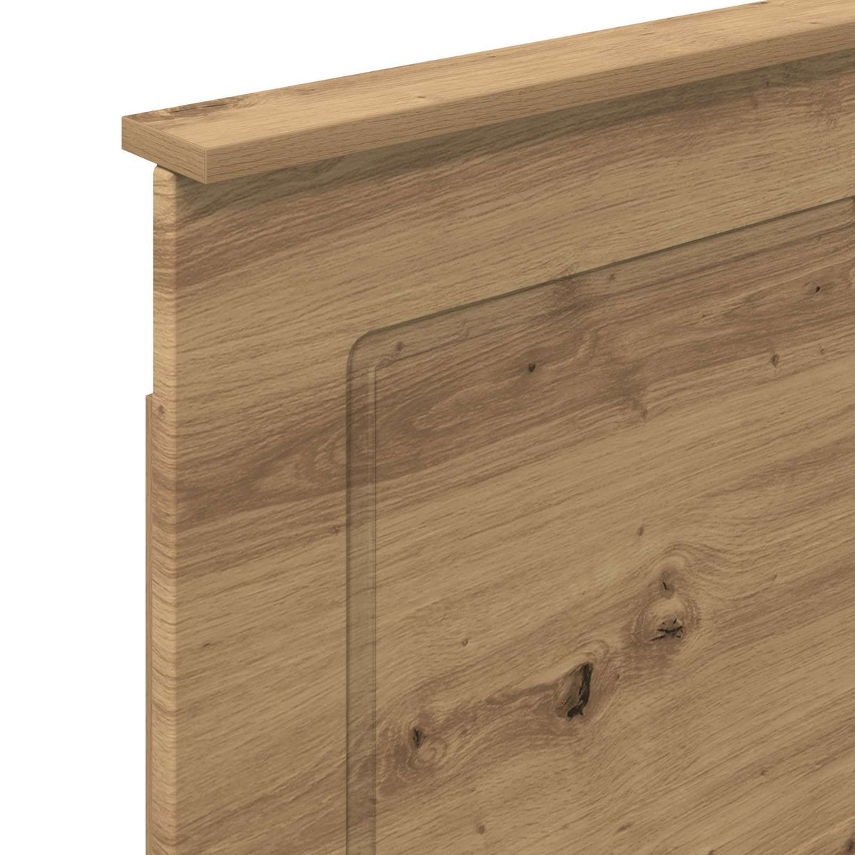 vidaXL Headboard Artisan Oak Engineered Wood