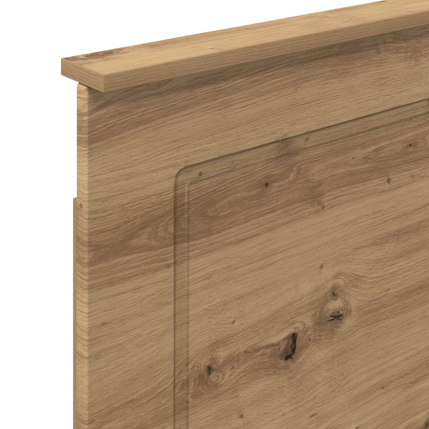 vidaXL Headboard Artisan Oak Engineered Wood