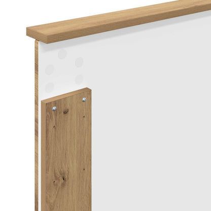 vidaXL Headboard Artisan Oak Engineered Wood