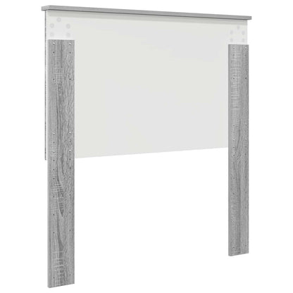 vidaXL Headboard Grey Sonoma 100 cm Engineered Wood