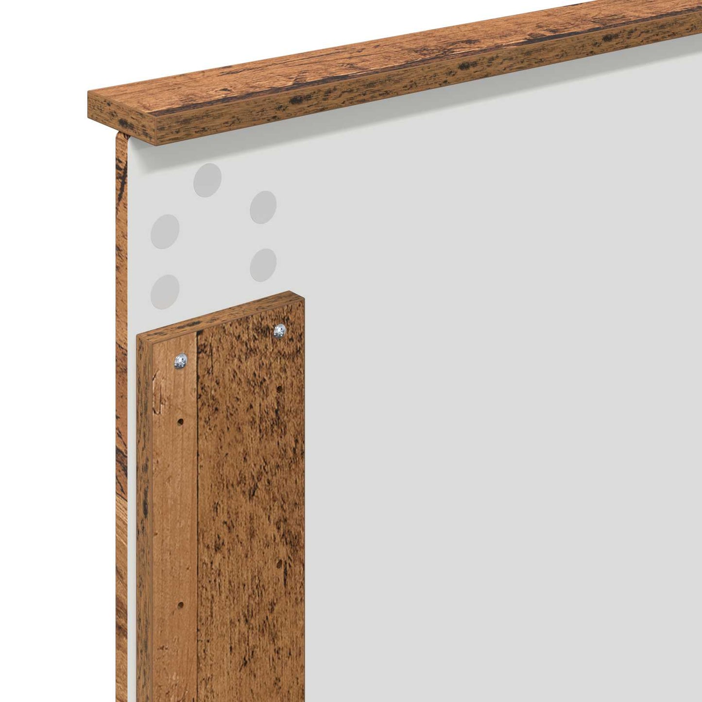 vidaXL Headboard Old Wood 100 cm Engineered Wood