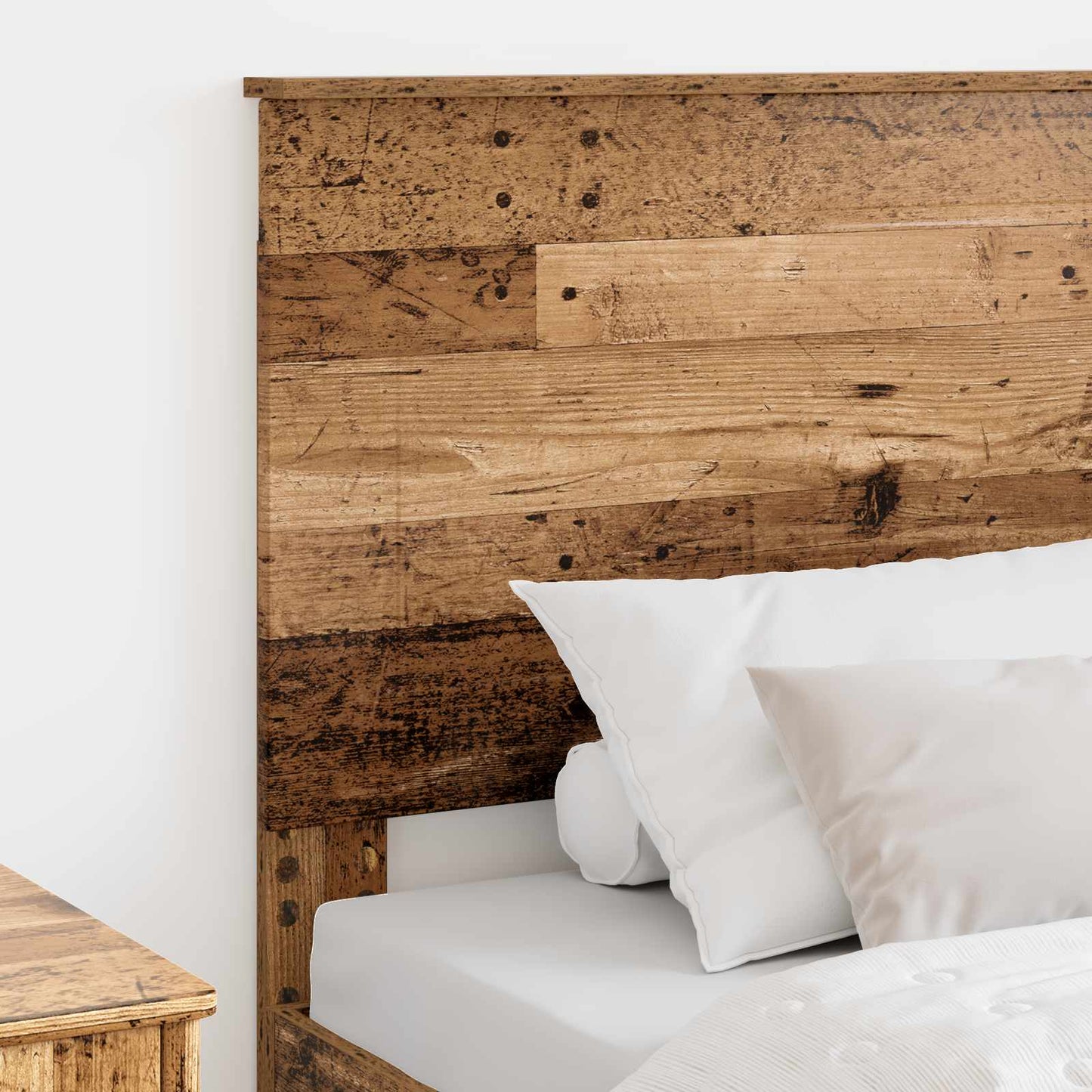 vidaXL Headboard Old Wood 100 cm Engineered Wood