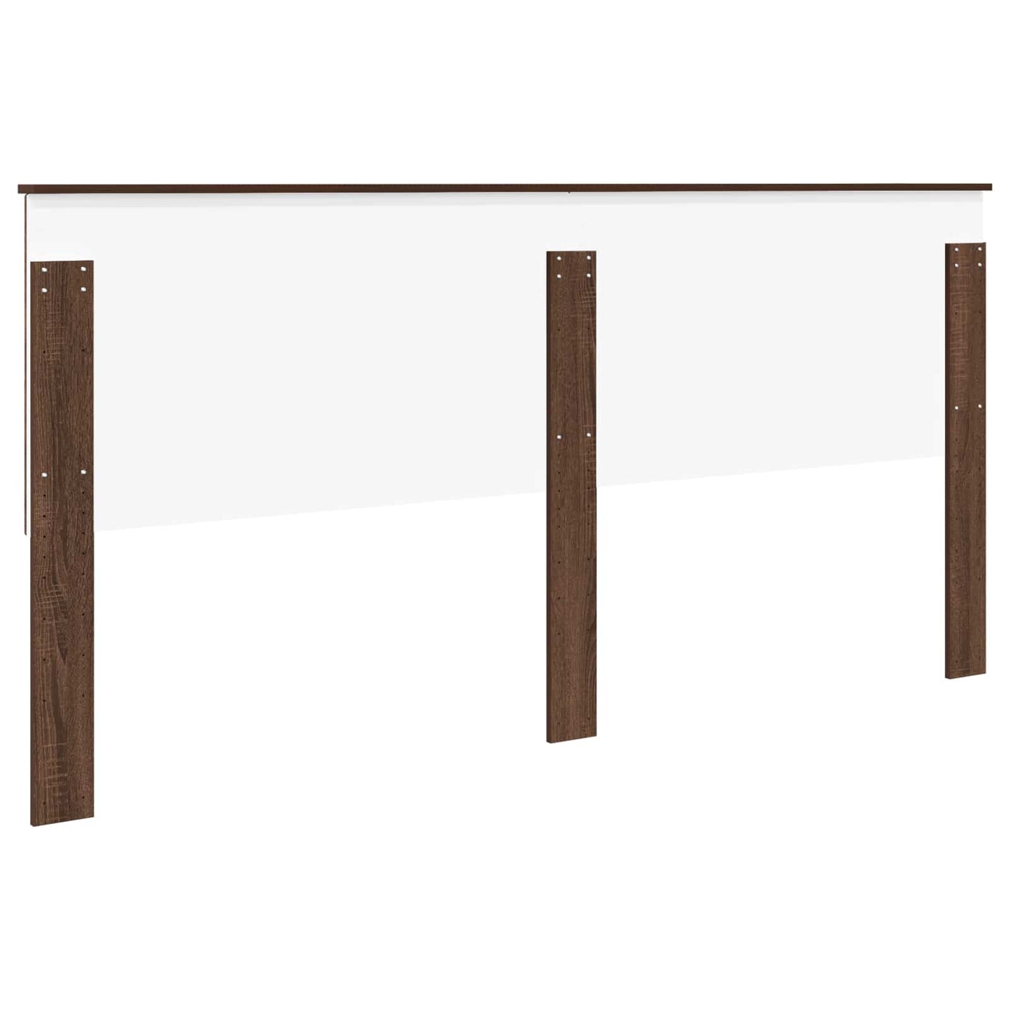 vidaXL Headboard with Headboard Brown Oak 200 cm Engineered wood