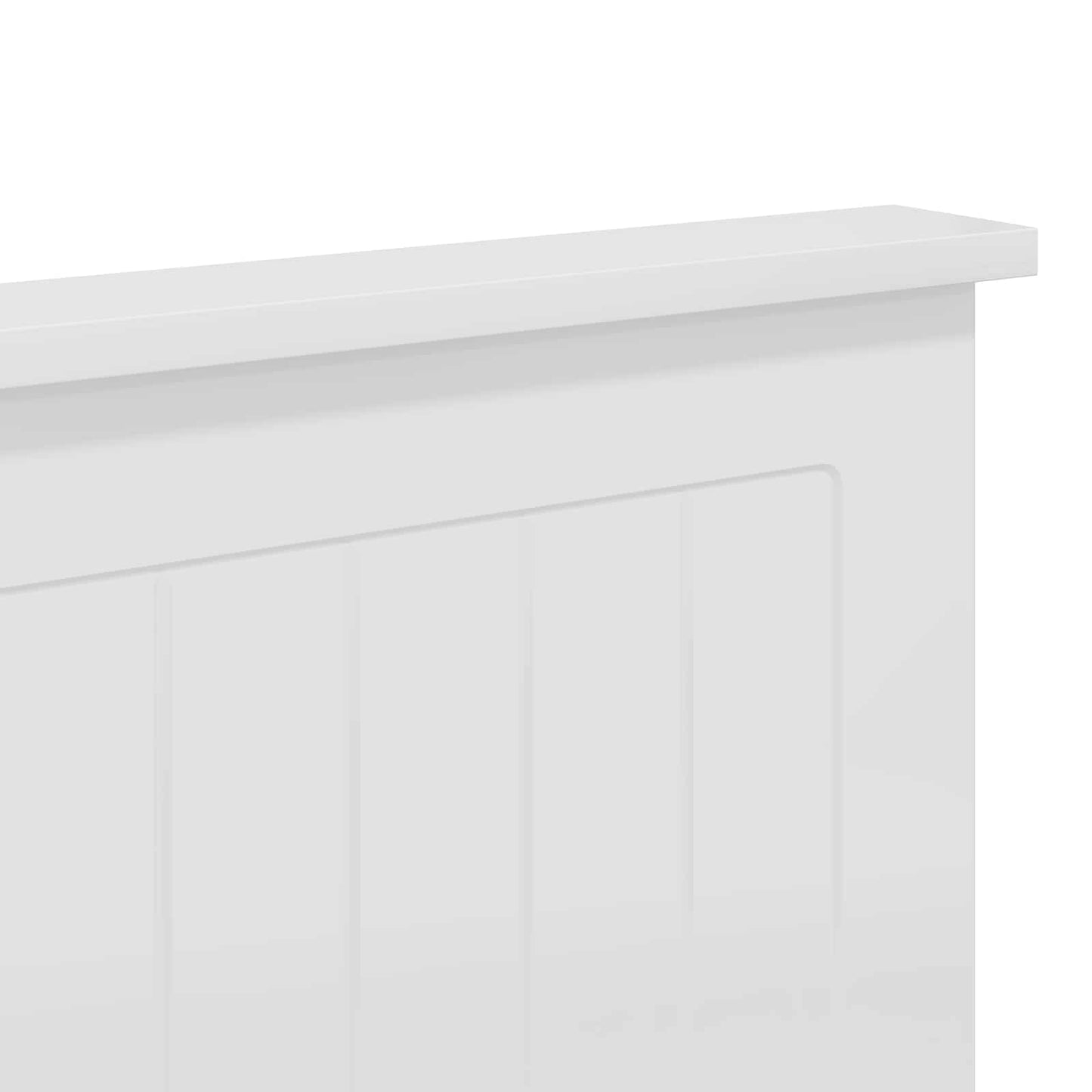 vidaXL Headboard with Headboard White 180 cm Engineered wood