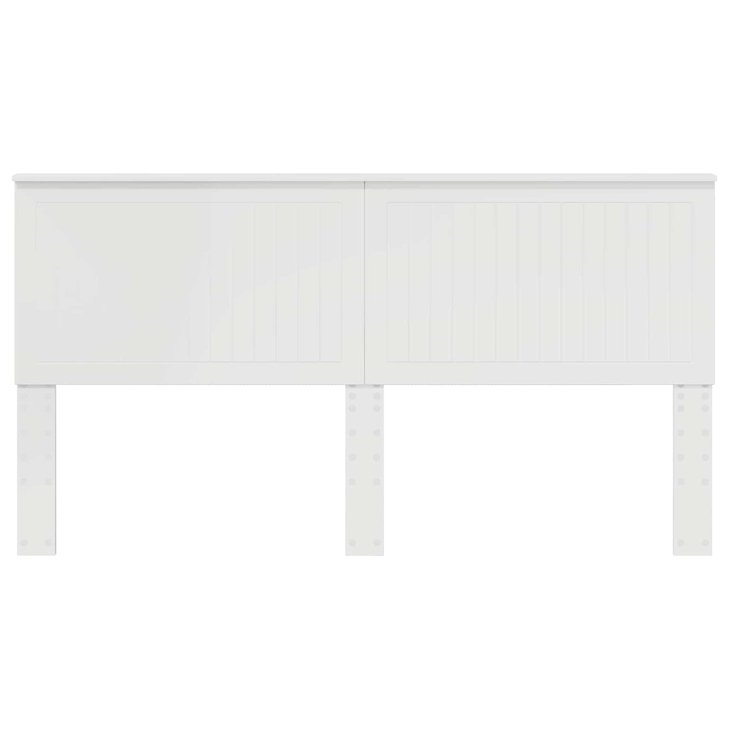 vidaXL Headboard with Headboard White 180 cm Engineered wood