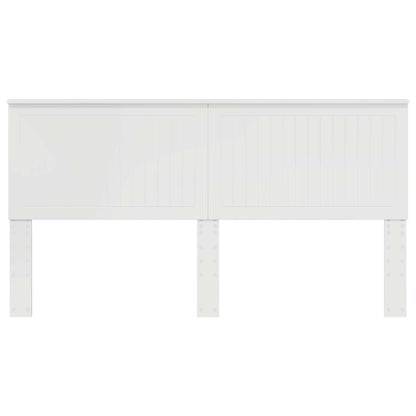vidaXL Headboard with Headboard White 180 cm Engineered wood