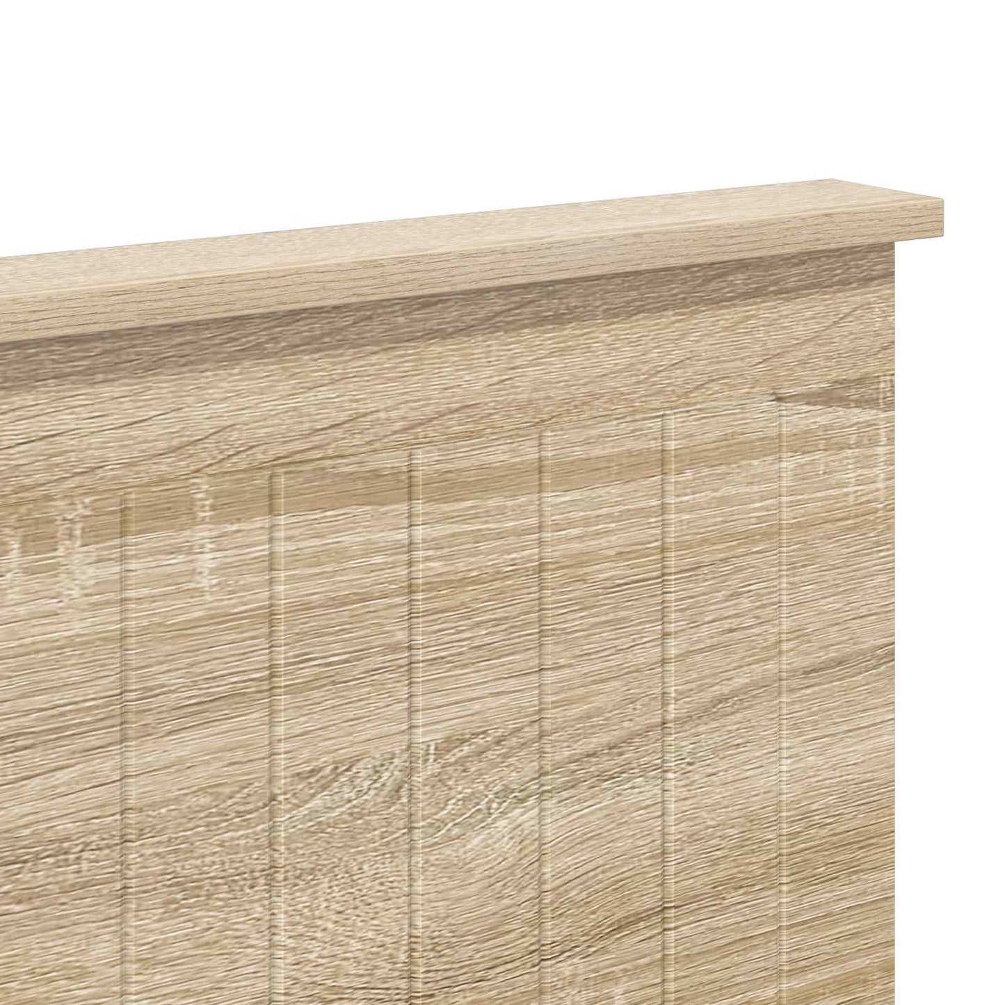 vidaXL Headboard with Headboard Sonoma Oak 180 cm Engineered wood