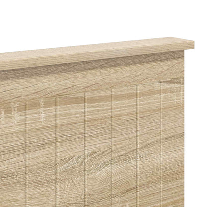 vidaXL Headboard with Headboard Sonoma Oak 180 cm Engineered wood