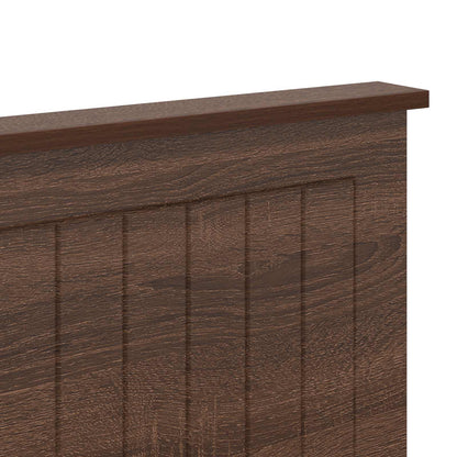 vidaXL Headboard with Headboard Brown Oak 180 cm Engineered wood