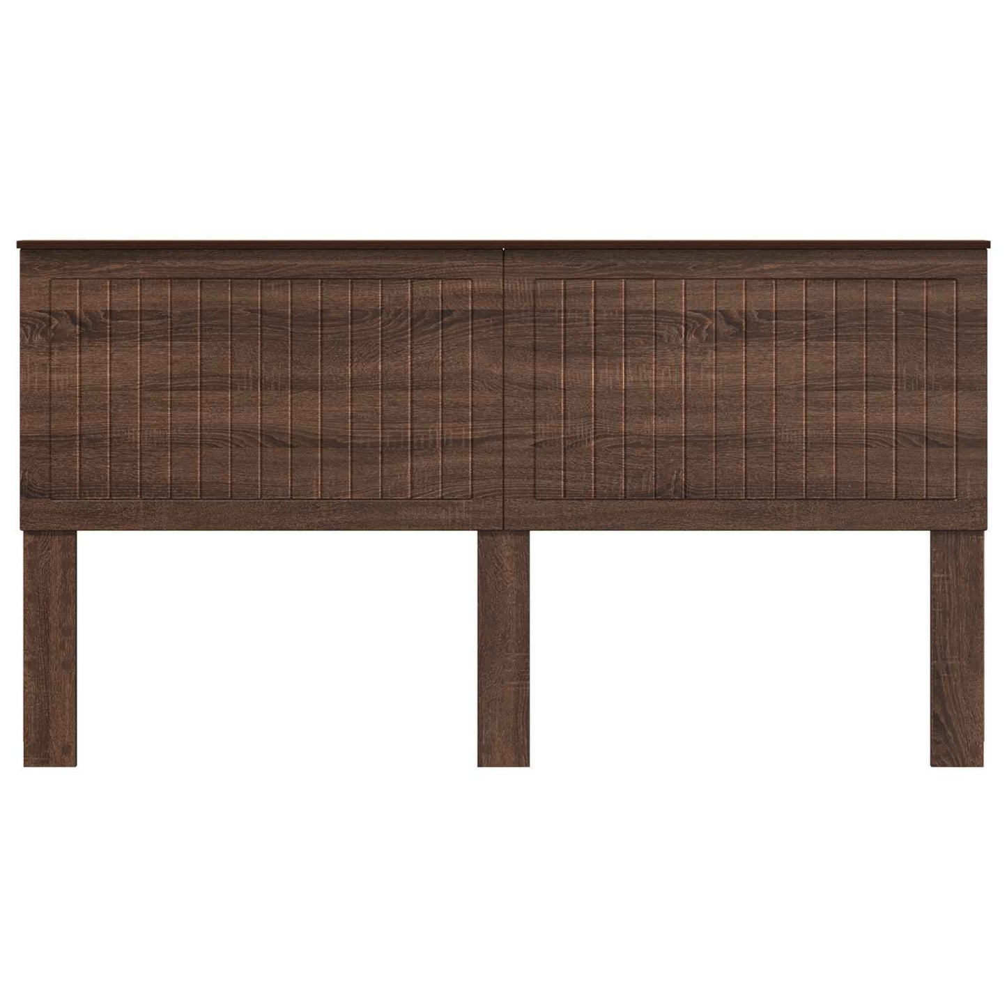vidaXL Headboard with Headboard Brown Oak 180 cm Engineered wood