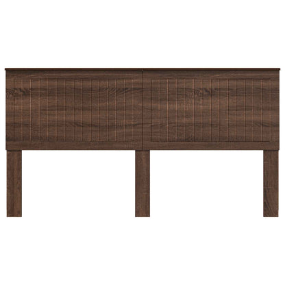 vidaXL Headboard with Headboard Brown Oak 180 cm Engineered wood