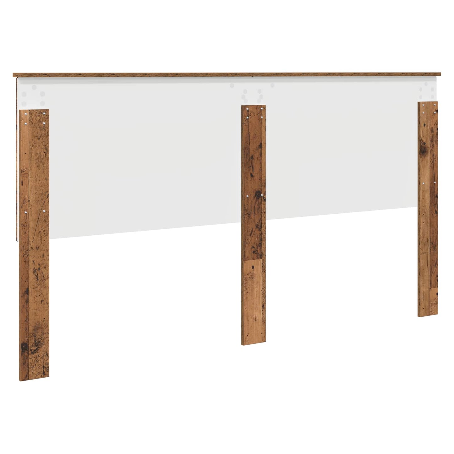 vidaXL Headboard with Headboard Old Wood 180 cm Engineered wood