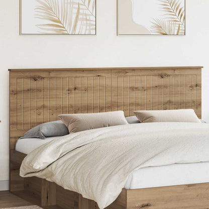 vidaXL Headboard Artisan Oak Engineered wood