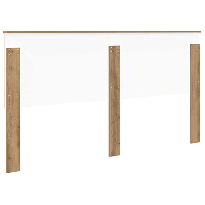 vidaXL Headboard Artisan Oak Engineered wood