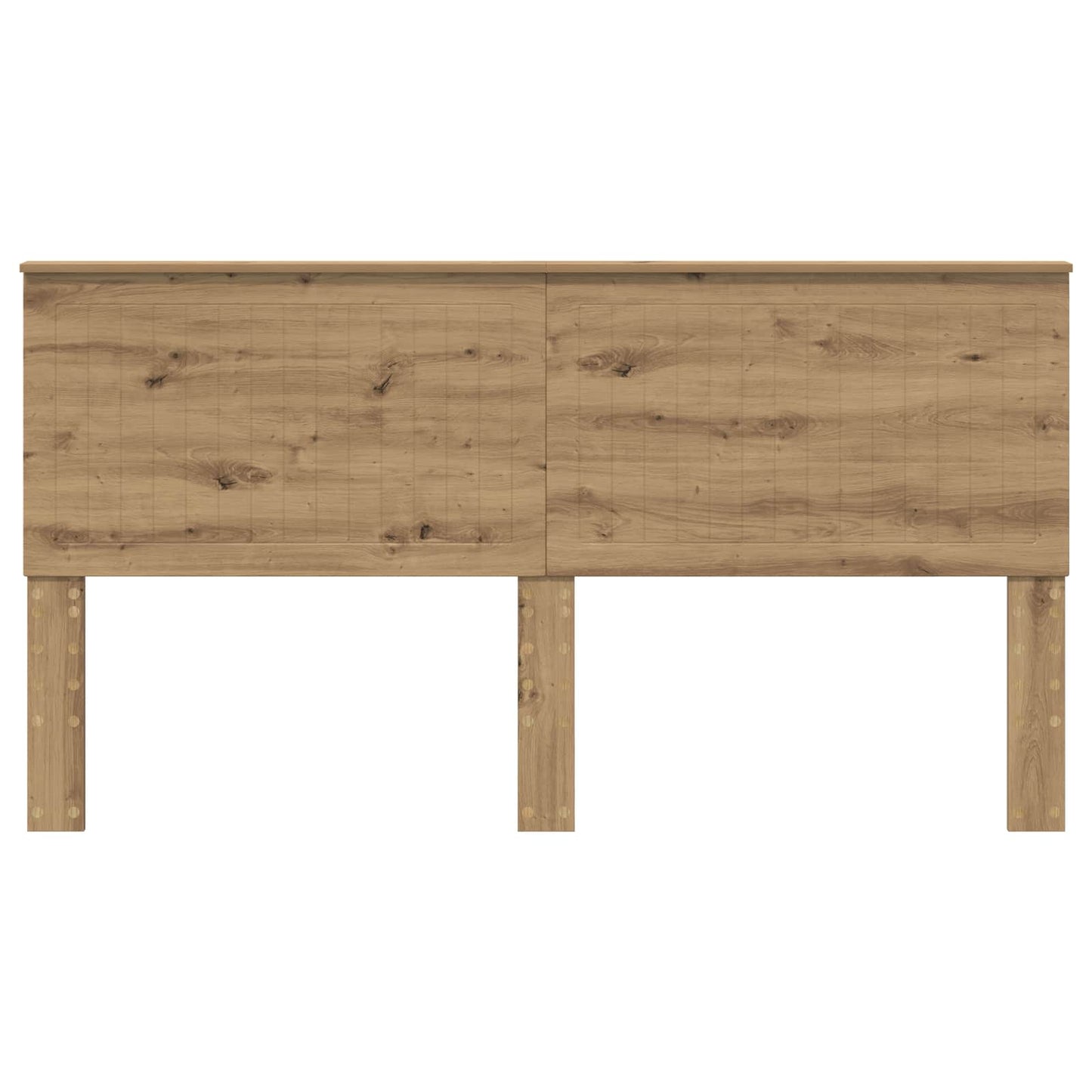 vidaXL Headboard Artisan Oak Engineered wood