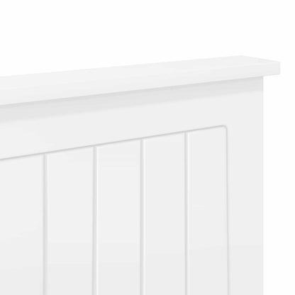 vidaXL Headboard with Headboard White 160 cm Engineered wood