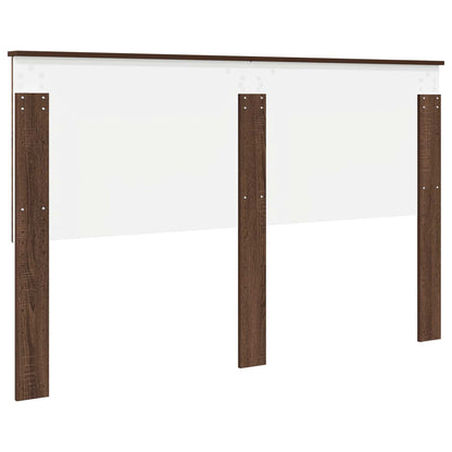 vidaXL Headboard with Headboard Brown Oak 160 cm Engineered wood