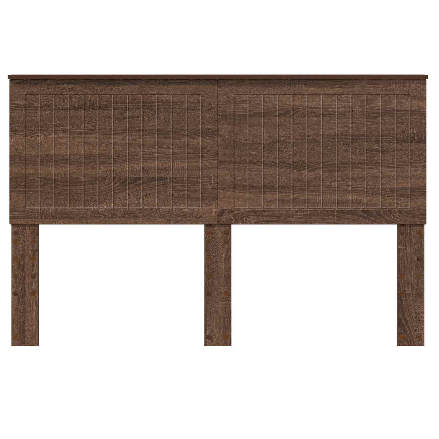 vidaXL Headboard with Headboard Brown Oak 160 cm Engineered wood