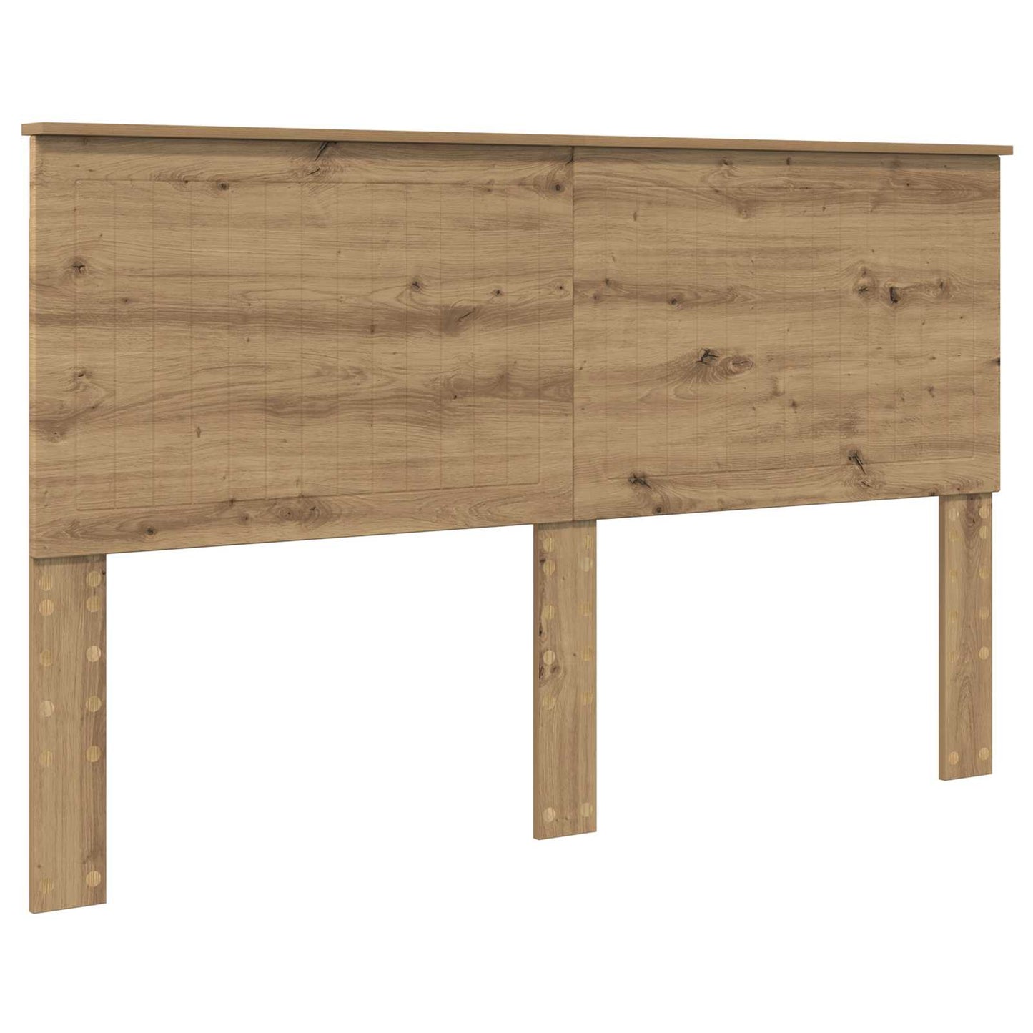 vidaXL Headboard with Headboard Artisan Oak 160 cm Engineered wood