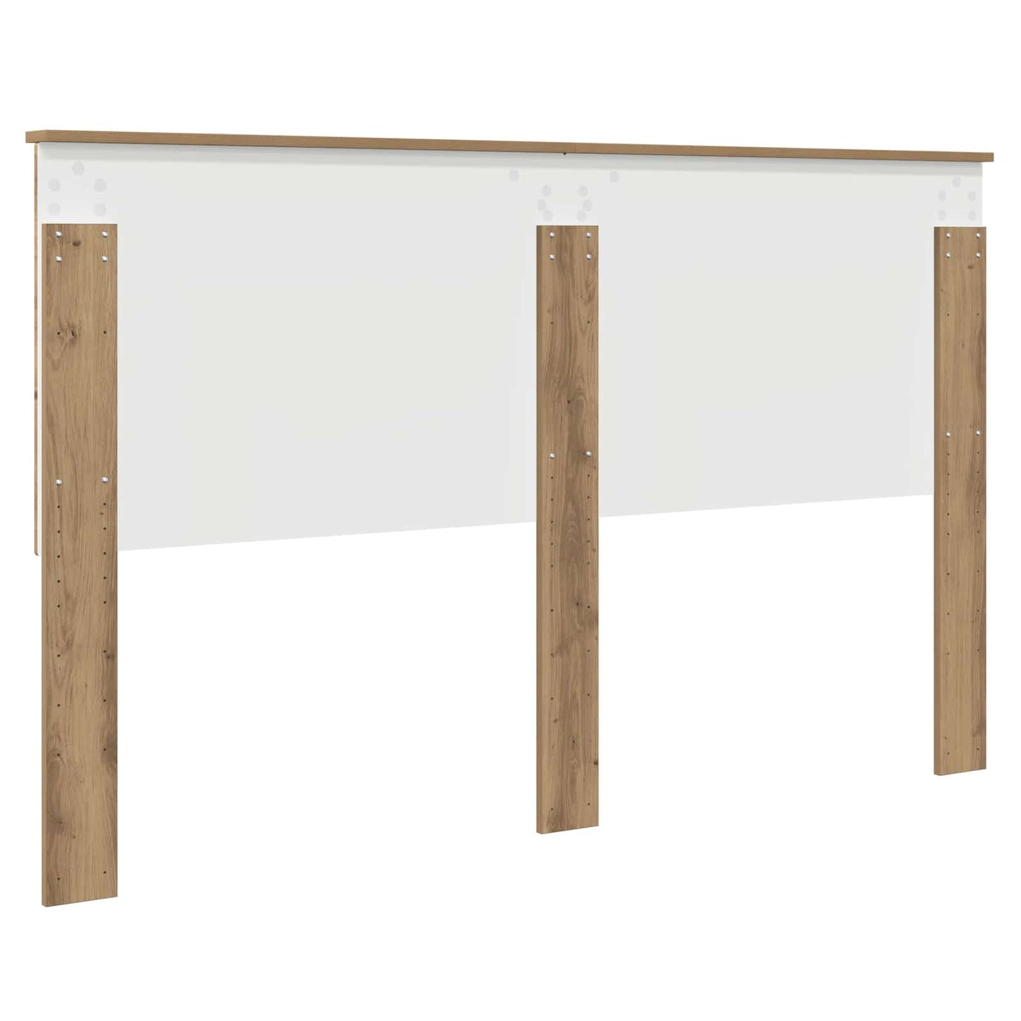 vidaXL Headboard with Headboard Artisan Oak 160 cm Engineered wood