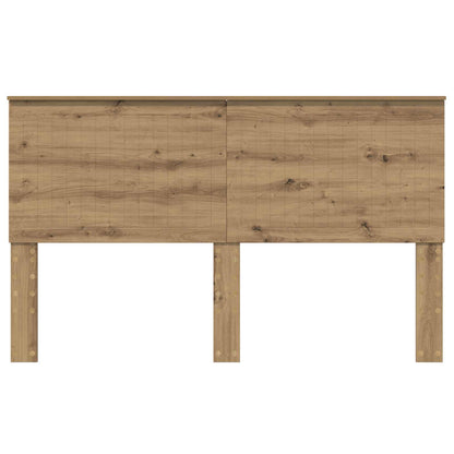 vidaXL Headboard with Headboard Artisan Oak 160 cm Engineered wood