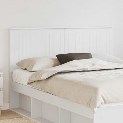 vidaXL Headboard with Headboard White 150 cm Engineered wood