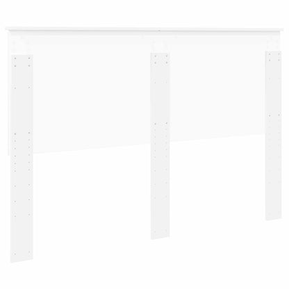 vidaXL Headboard with Headboard White 150 cm Engineered wood