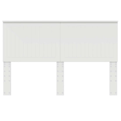 vidaXL Headboard with Headboard White 150 cm Engineered wood
