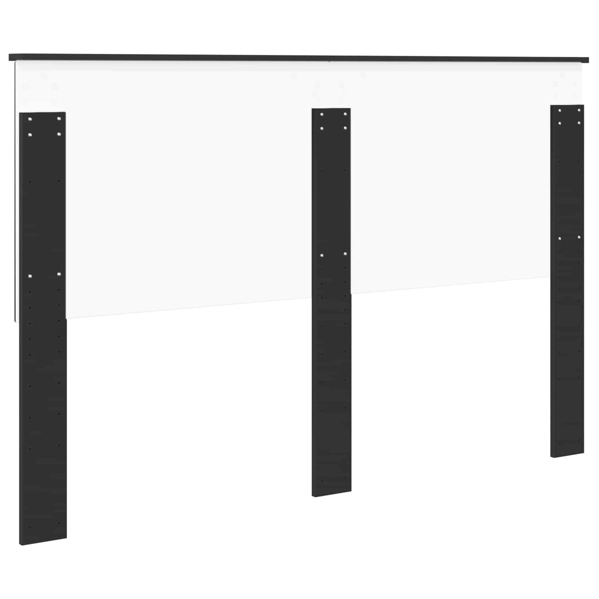 vidaXL Headboard Black Engineered wood