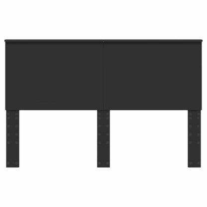 vidaXL Headboard with Headboard Black Oak 150 cm Engineered wood
