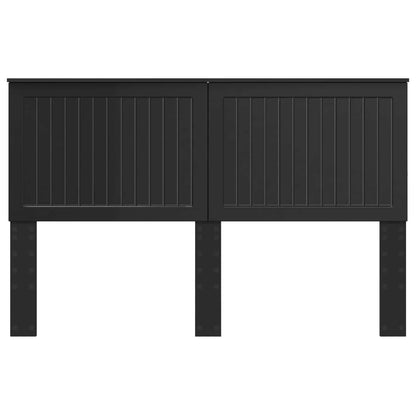 vidaXL Headboard Black Engineered wood
