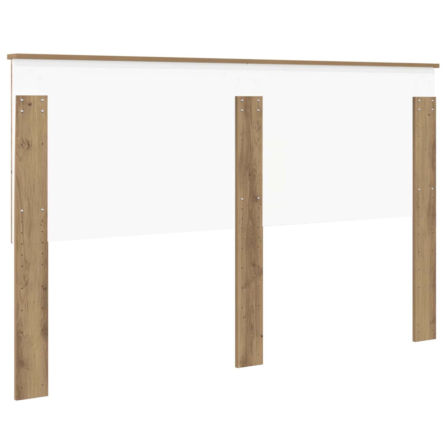 vidaXL Headboard with Headboard Sonoma Oak 150 cm Engineered wood