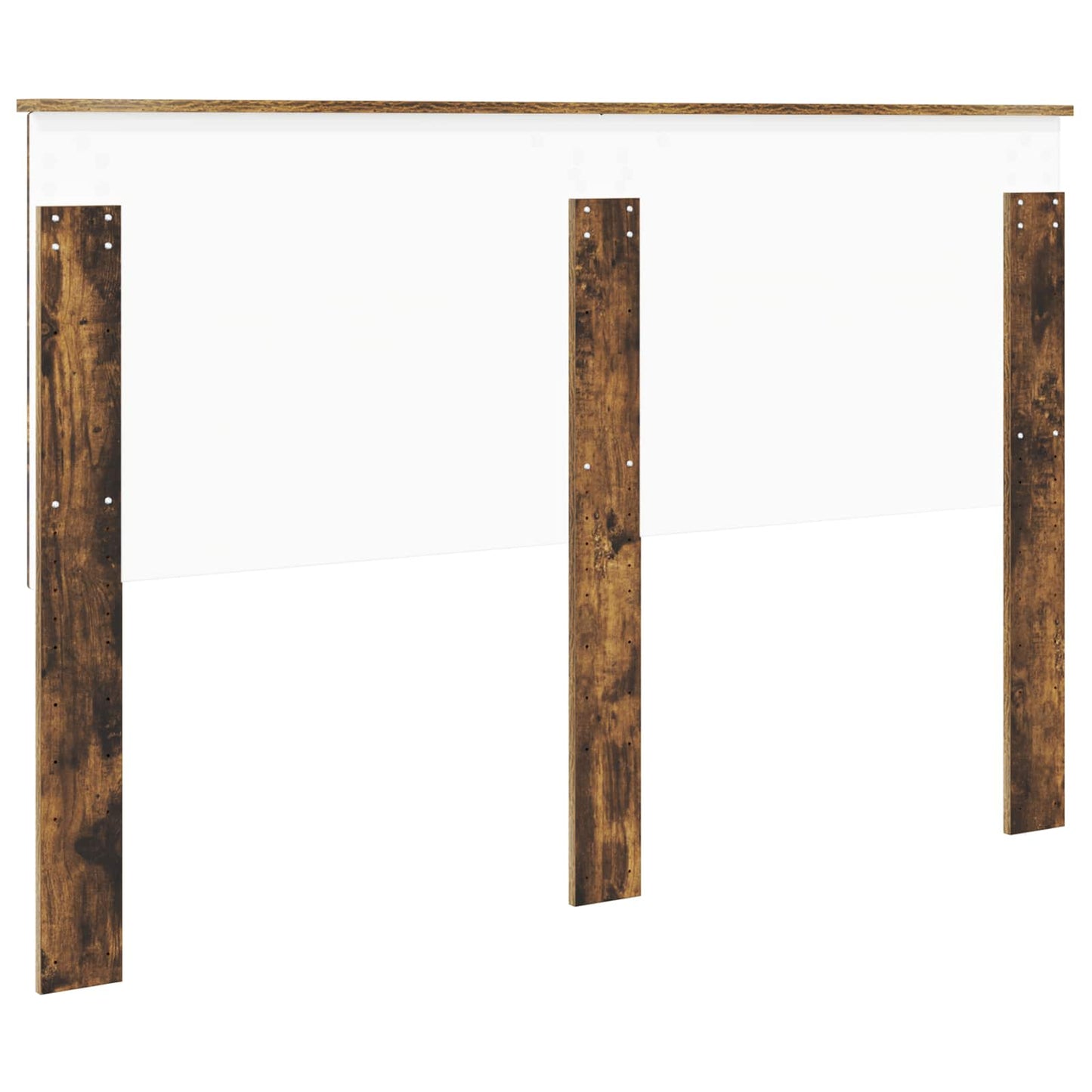 vidaXL Headboard with Headboard Smoked Oak 150 cm Engineered wood