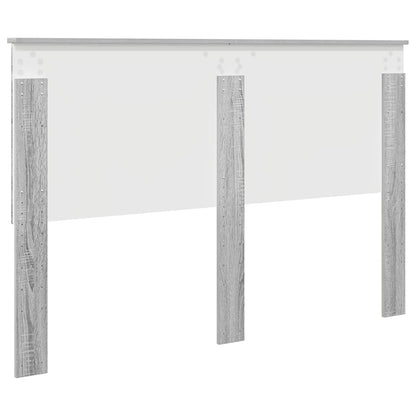 vidaXL Headboard with Headboard Grey Sonoma 150 cm Engineered wood