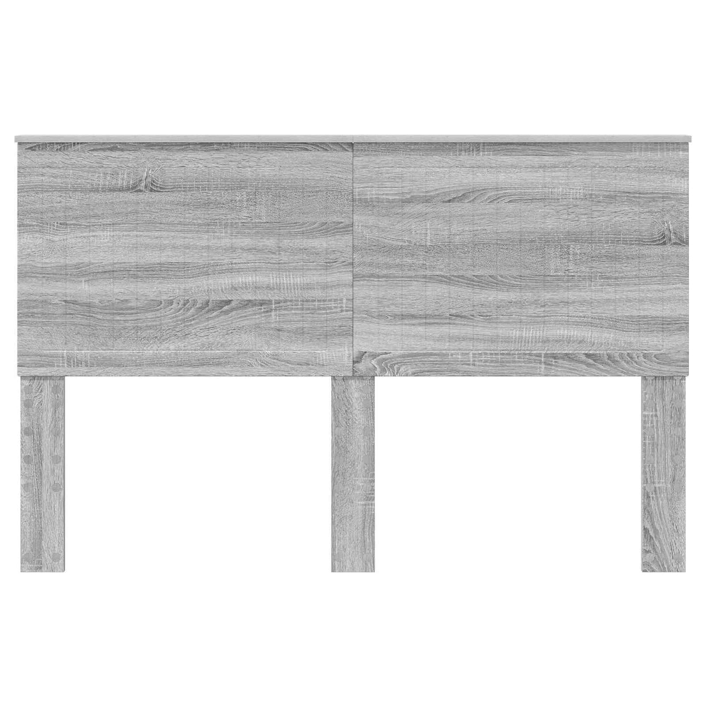 vidaXL Headboard with Headboard Grey Sonoma 150 cm Engineered wood