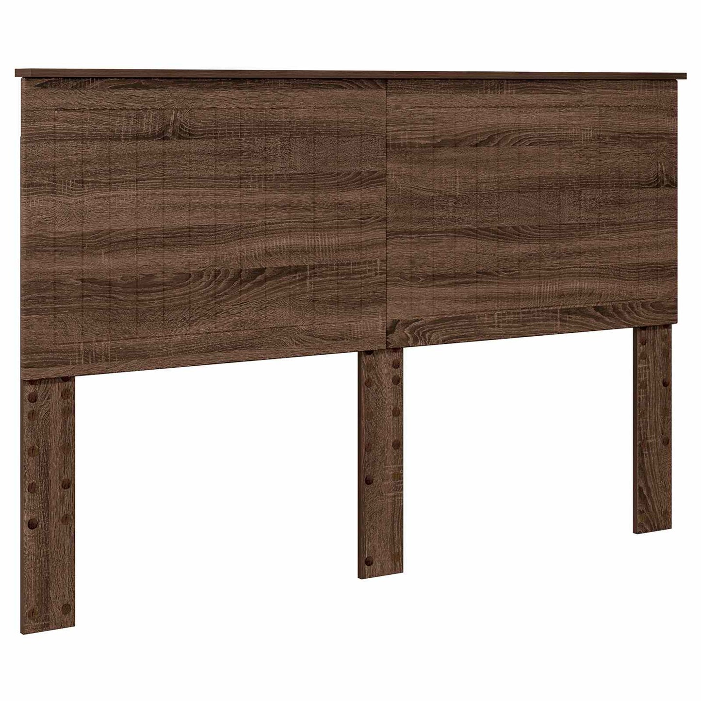 vidaXL Headboard with Headboard Brown Oak 150 cm Engineered wood