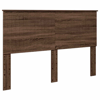 vidaXL Headboard with Headboard Brown Oak 150 cm Engineered wood