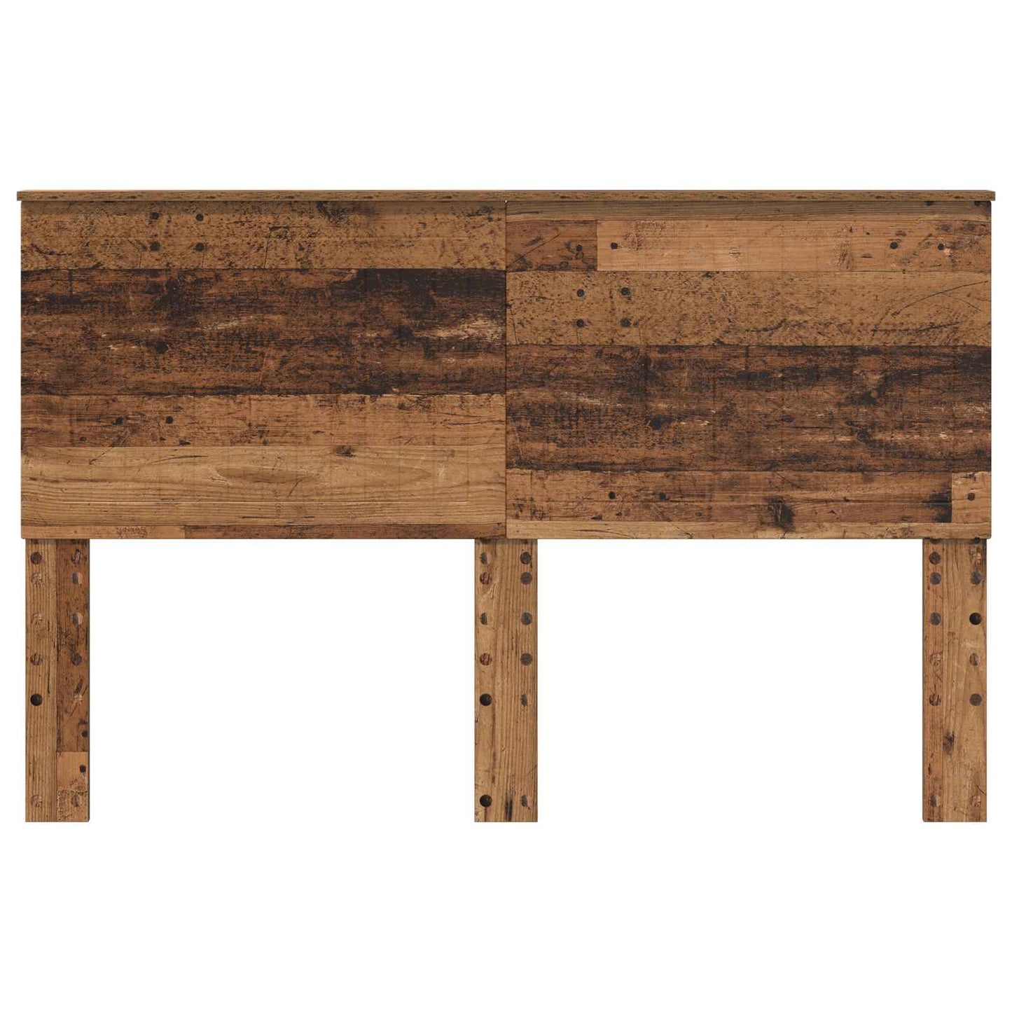 vidaXL Headboard with Headboard Old Wood 150 cm Engineered wood