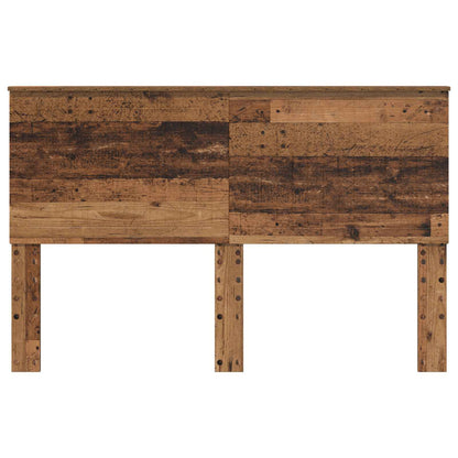 vidaXL Headboard with Headboard Old Wood 150 cm Engineered wood
