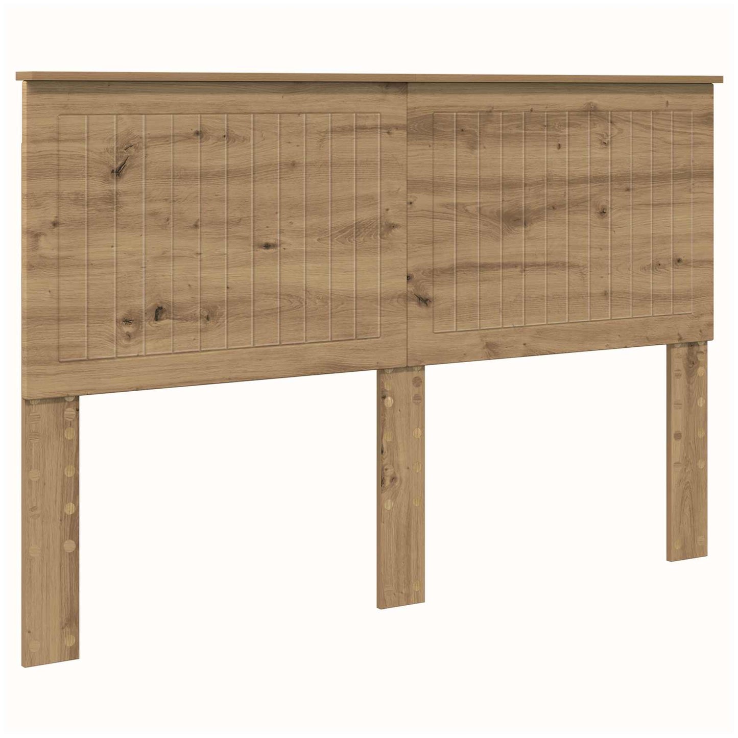 vidaXL Headboard Artisan Oak Engineered wood