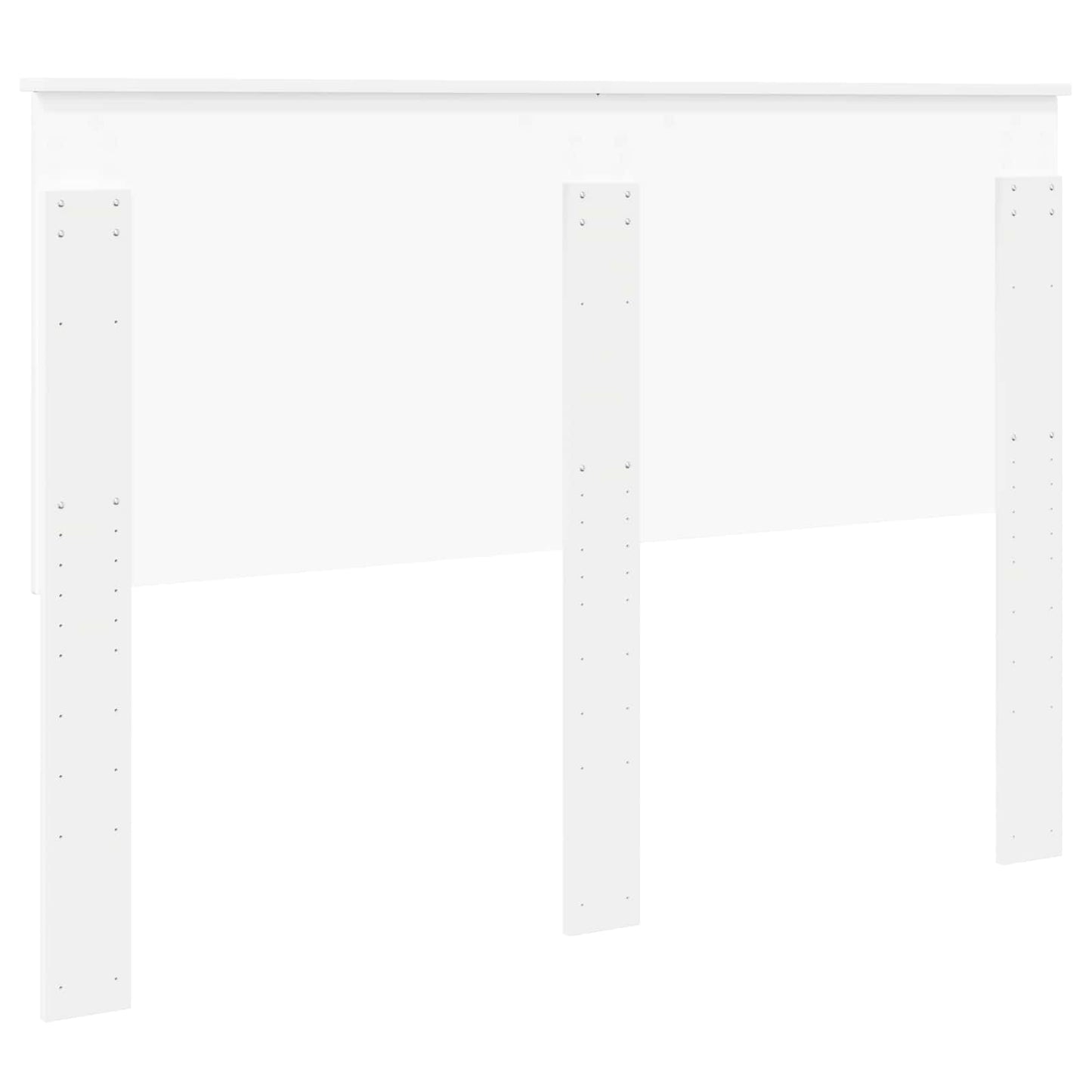 vidaXL Headboard with Headboard White 140 cm Engineered wood