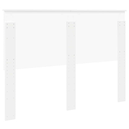 vidaXL Headboard with Headboard White 140 cm Engineered wood
