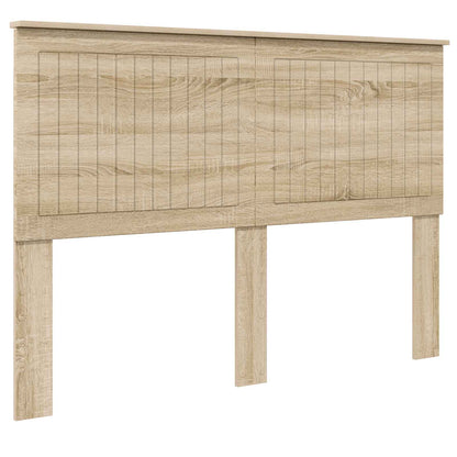 vidaXL Headboard with Headboard Sonoma Oak 140 cm Engineered wood