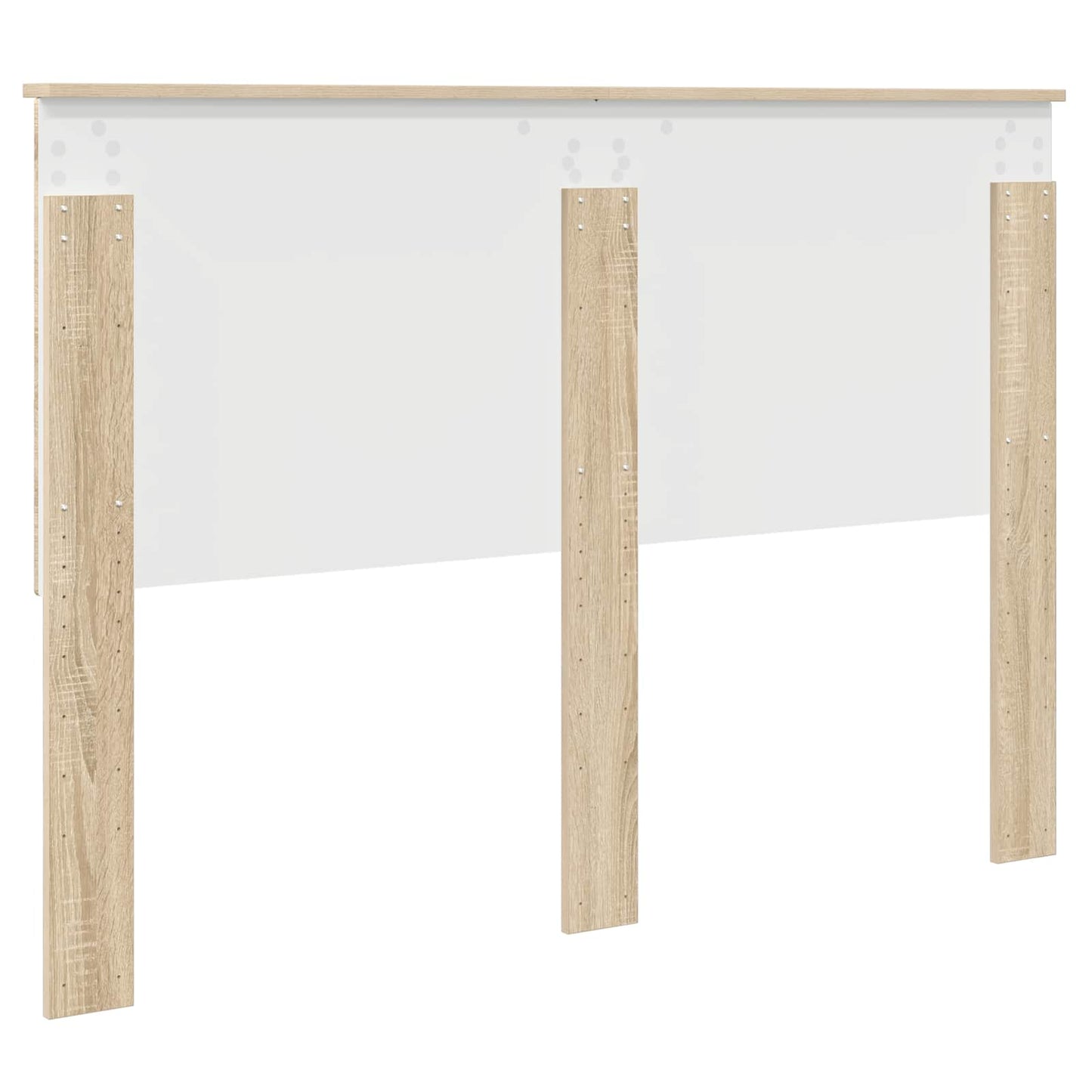 vidaXL Headboard with Headboard Sonoma Oak 140 cm Engineered wood