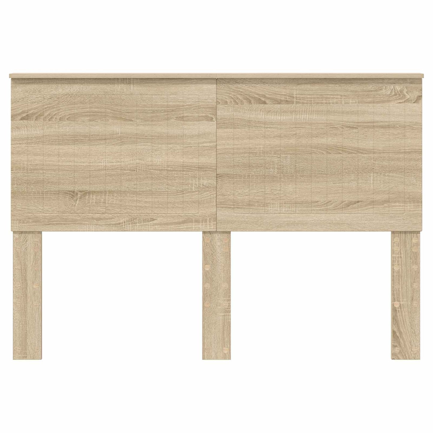 vidaXL Headboard with Headboard Sonoma Oak 140 cm Engineered wood