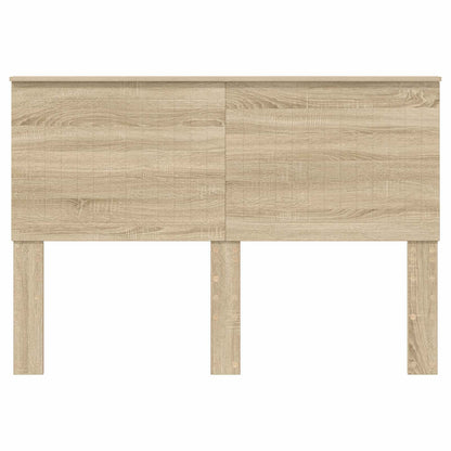 vidaXL Headboard with Headboard Sonoma Oak 140 cm Engineered wood