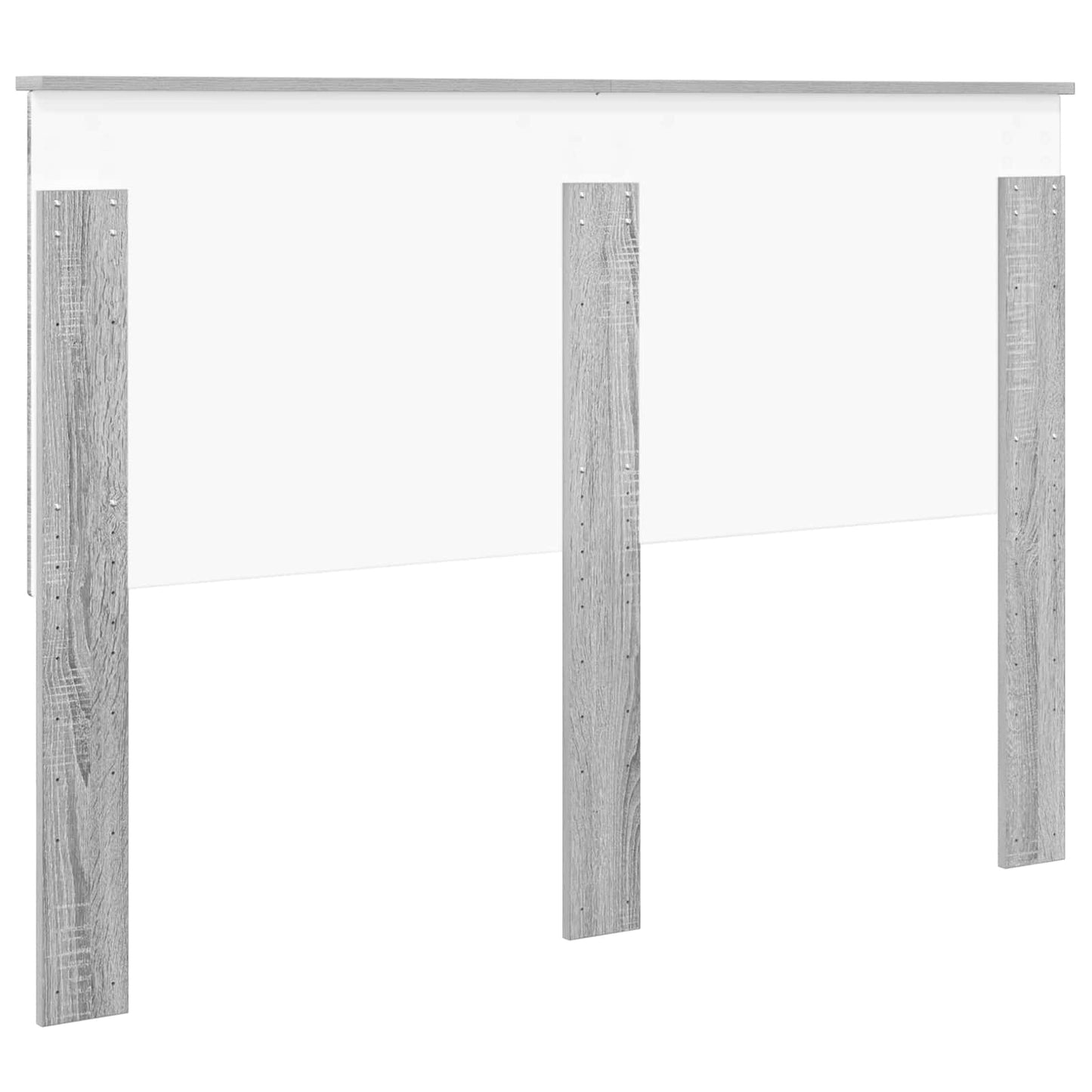 vidaXL Headboard with Headboard Grey Sonoma 140 cm Engineered wood
